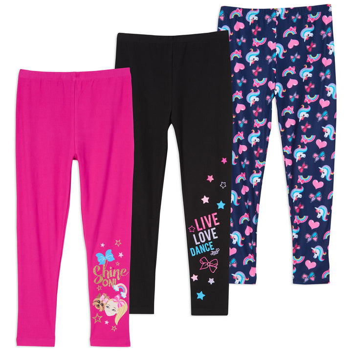 Jojo Siwa 3 Pack Jersey Leggings