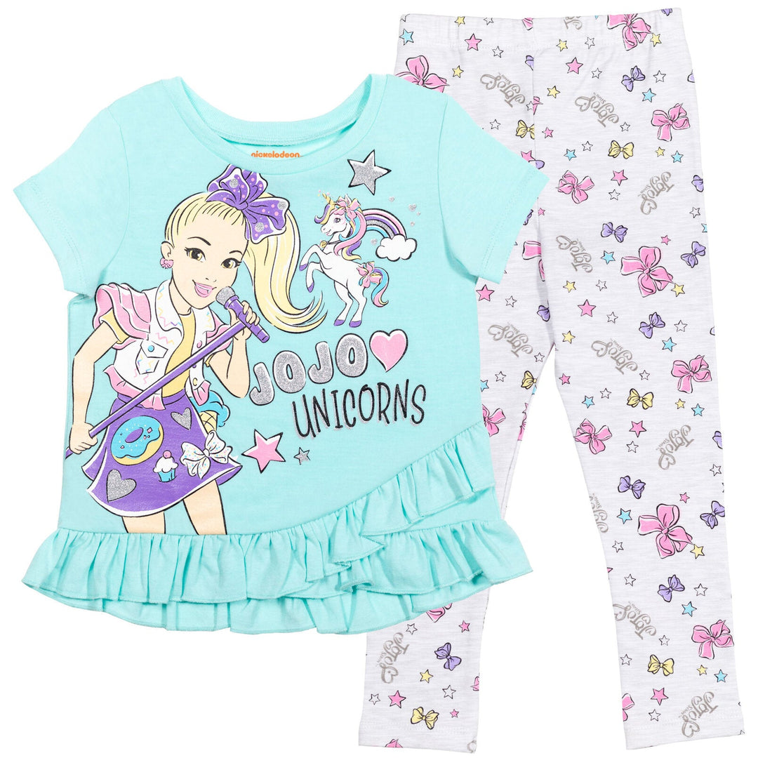 JoJo Siwa Crossover T-Shirt and Leggings Outfit Set - imagikids