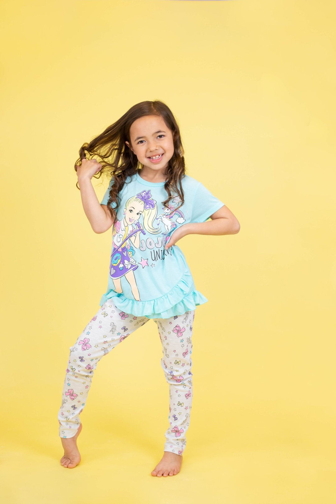 JoJo Siwa Crossover T-Shirt and Leggings Outfit Set - imagikids