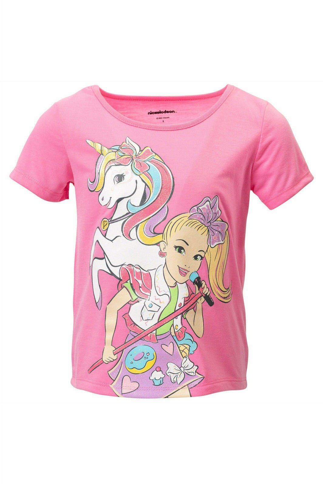 JoJo Siwa Graphic T-Shirt & French Terry Shorts - imagikids