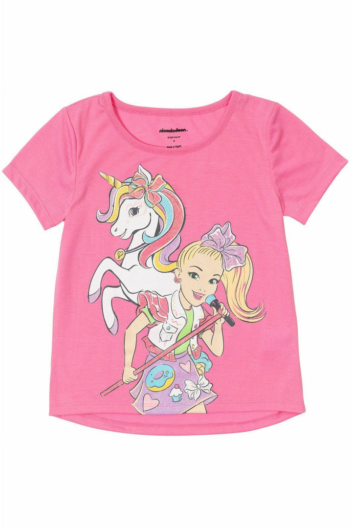 JoJo Siwa Graphic T-Shirt & French Terry Shorts - imagikids