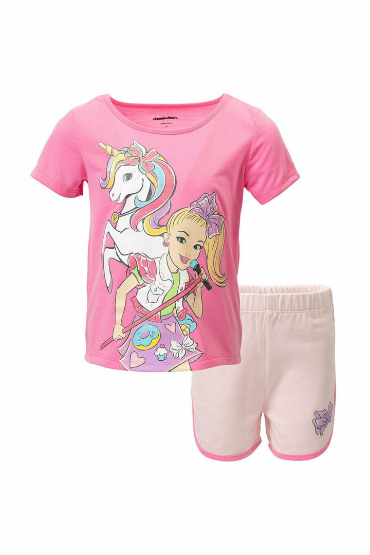 JoJo Siwa Graphic T-Shirt & French Terry Shorts - imagikids