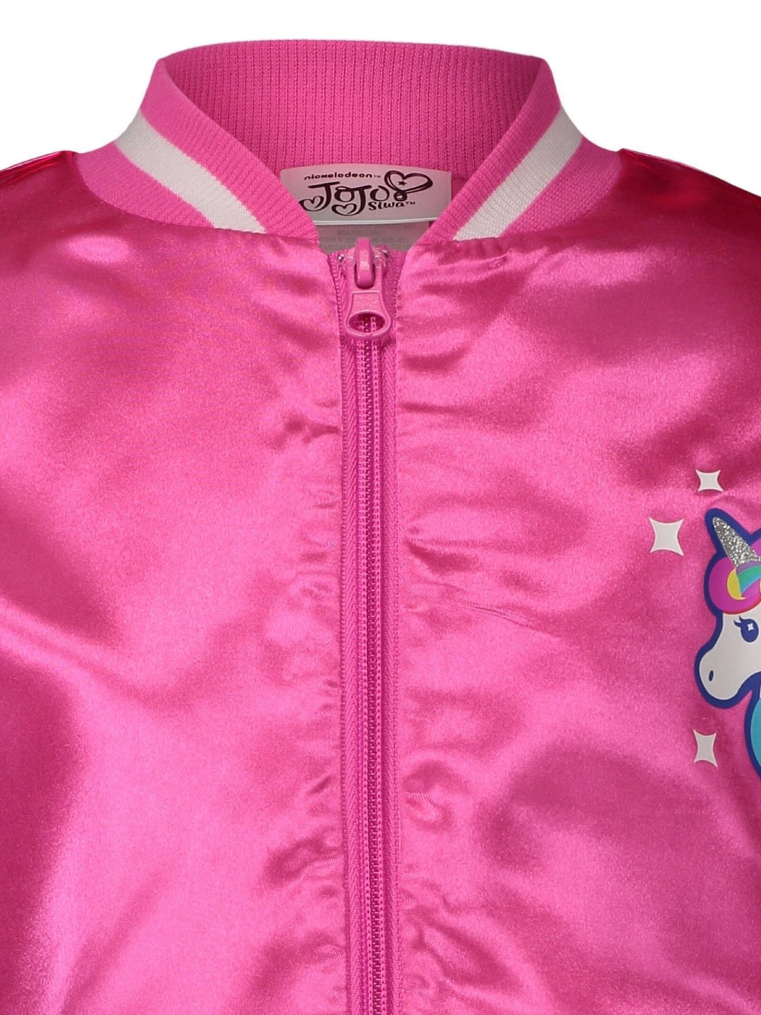 JoJo Siwa Sequin Zip Up Bomber Jacket - imagikids