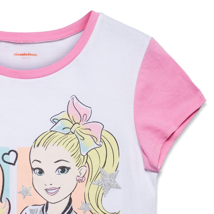 JoJo Siwa T-Shirt and Bike Shorts Outfit Set - imagikids