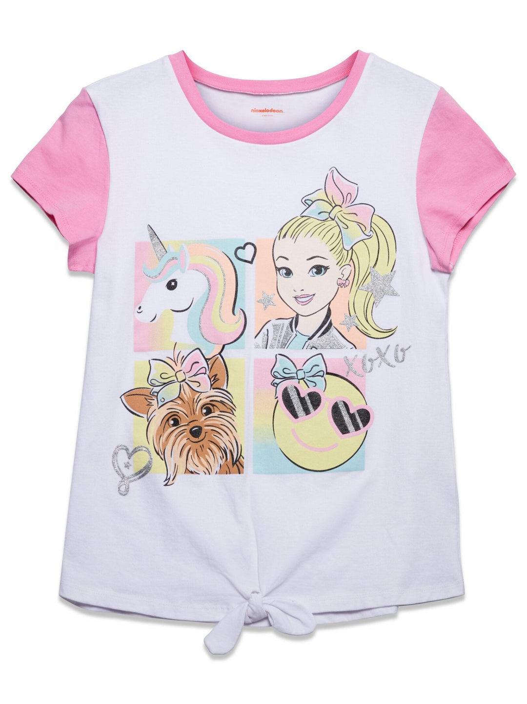 JoJo Siwa T-Shirt and Bike Shorts Outfit Set - imagikids