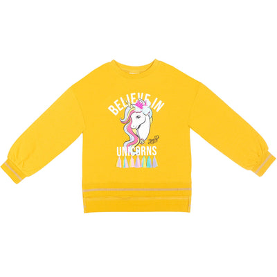 JoJo Siwa Unicorn French Terry Sequin Sweatshirt - imagikids