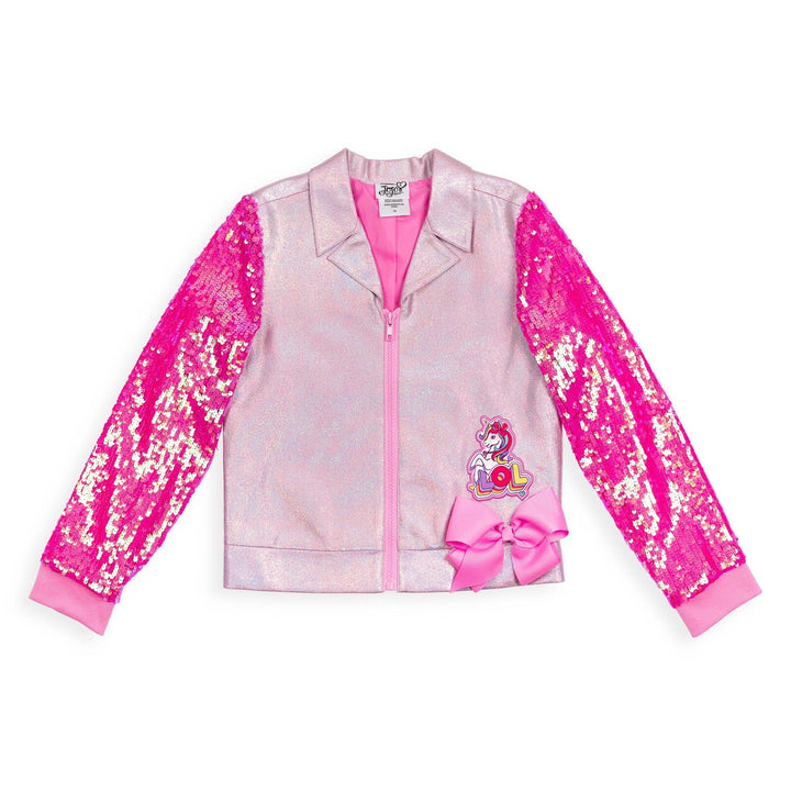 JoJo Siwa Unicorn Sequin Zip Up Jacket - imagikids