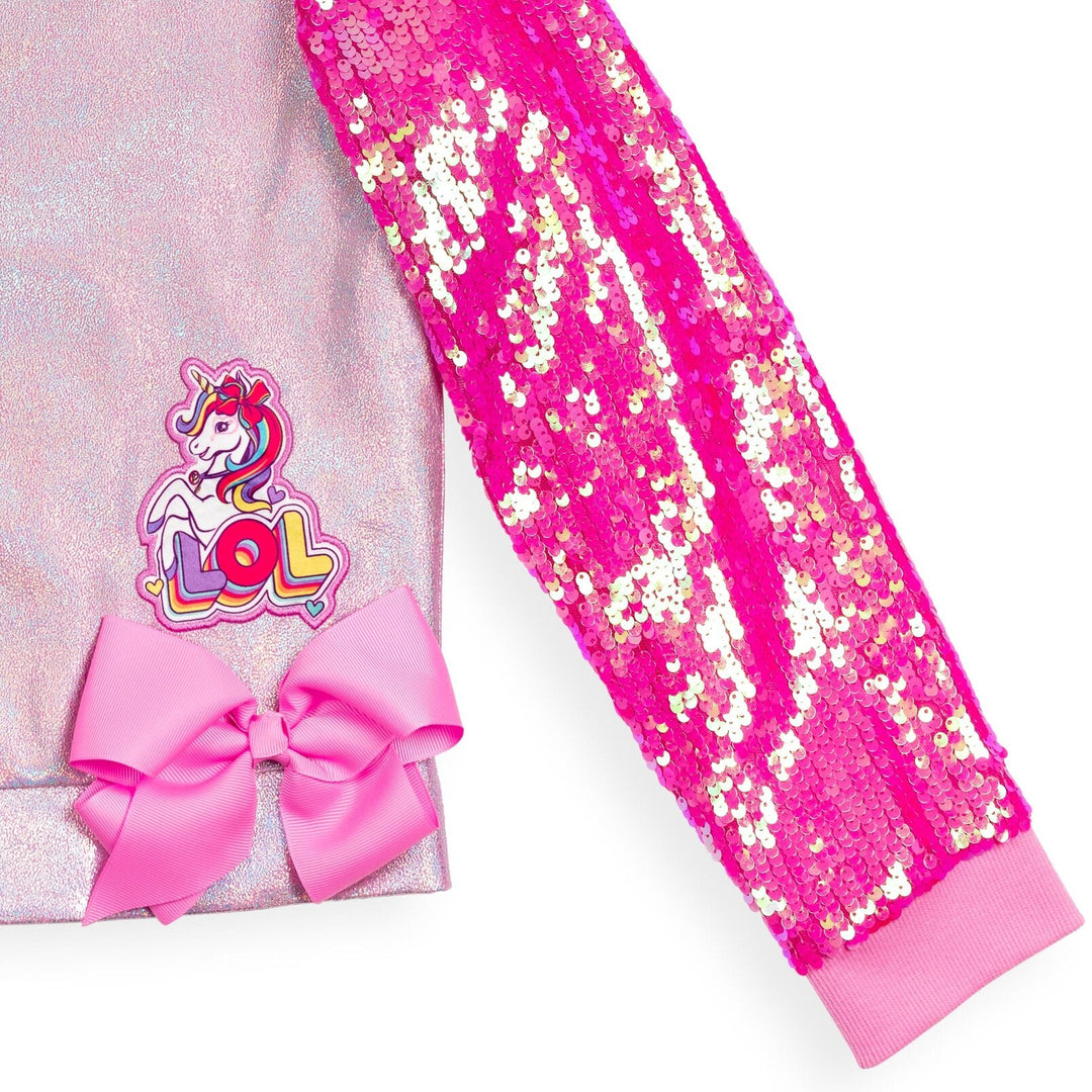 JoJo Siwa Unicorn Sequin Zip Up Jacket - imagikids