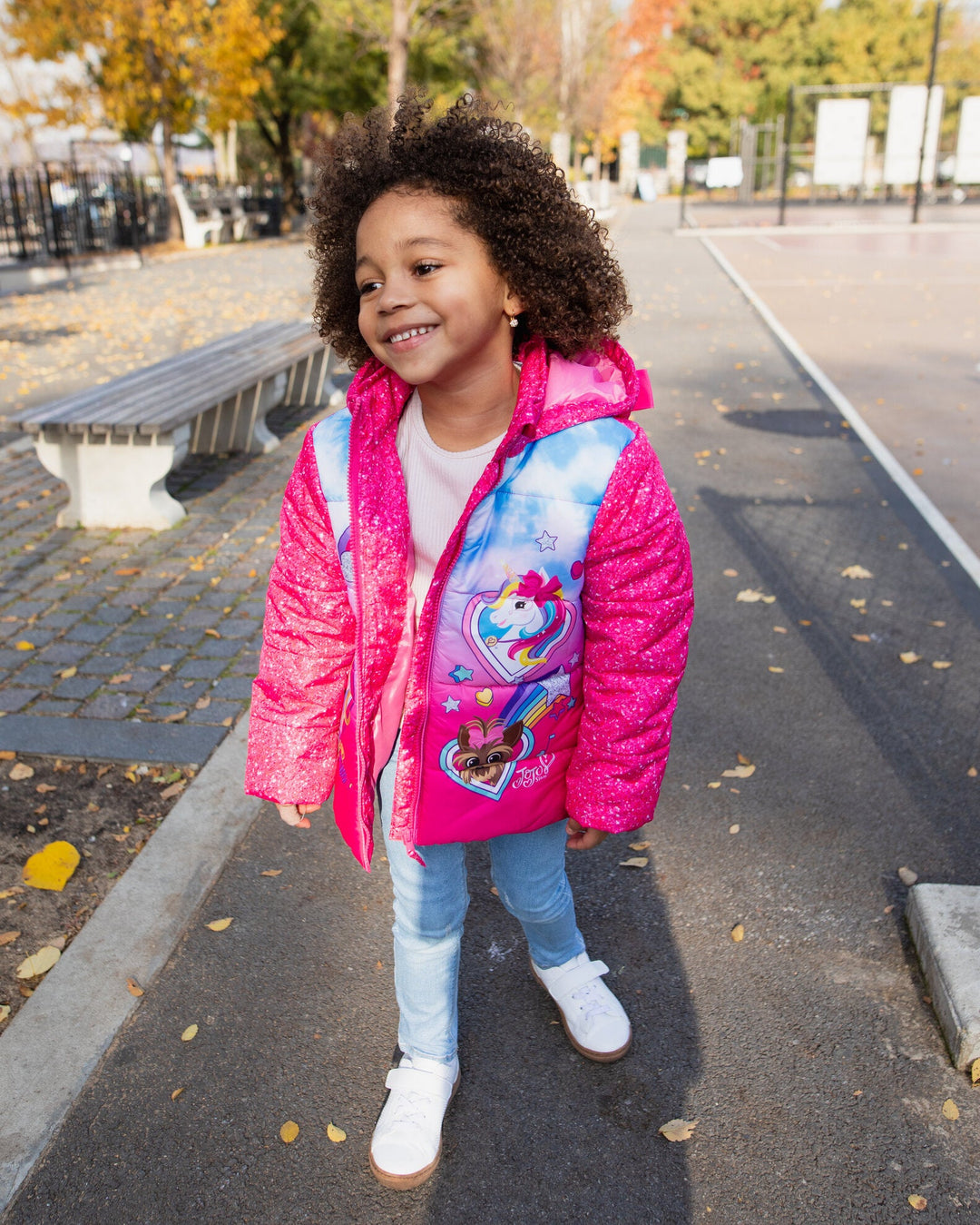 JoJo Siwa Winter Coat Puffer Jacket - imagikids