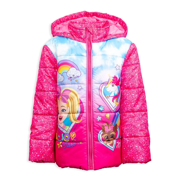 JoJo Siwa Winter Coat Puffer Jacket - imagikids