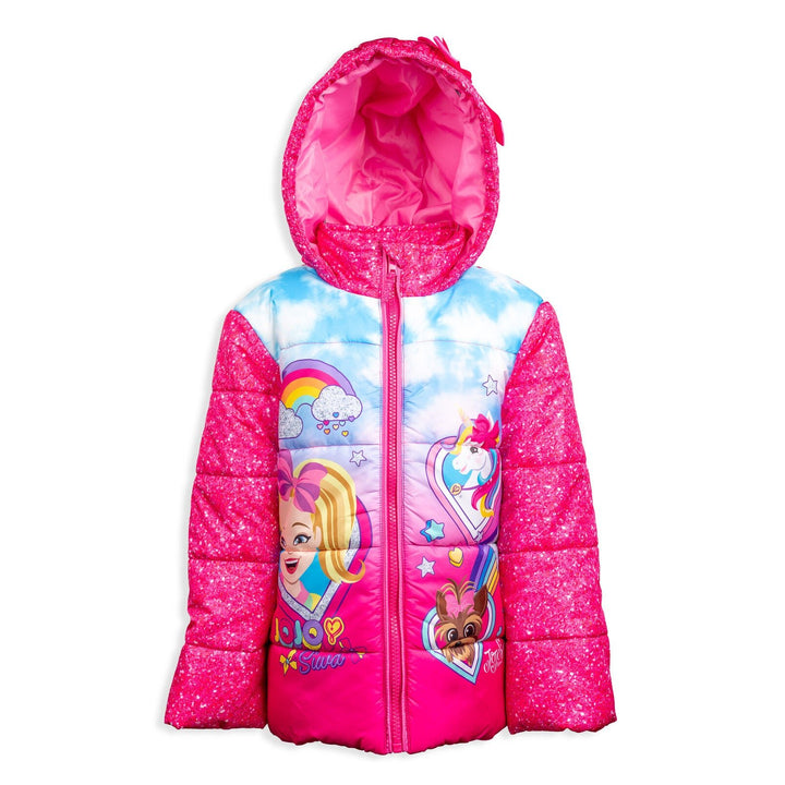 JoJo Siwa Winter Coat Puffer Jacket - imagikids