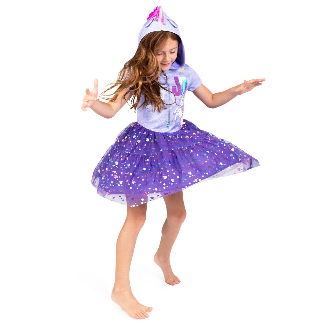 JoJo Siwa Zip Up Fur Costume Dress - imagikids