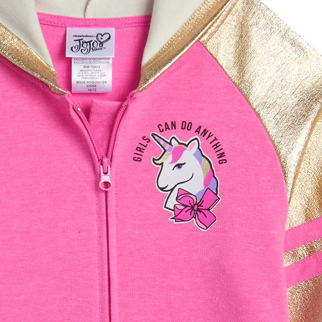 JoJo Siwa Zip Up Hoodie imagikids Baby and Kids Clothing