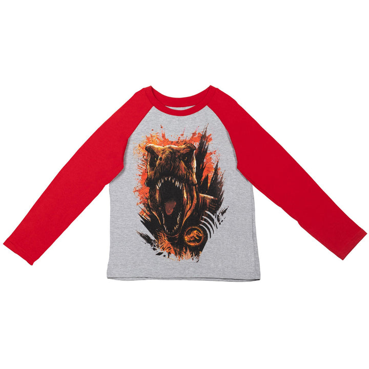 Jurassic Park 2 Pack Long Sleeve Graphic T-Shirts - imagikids