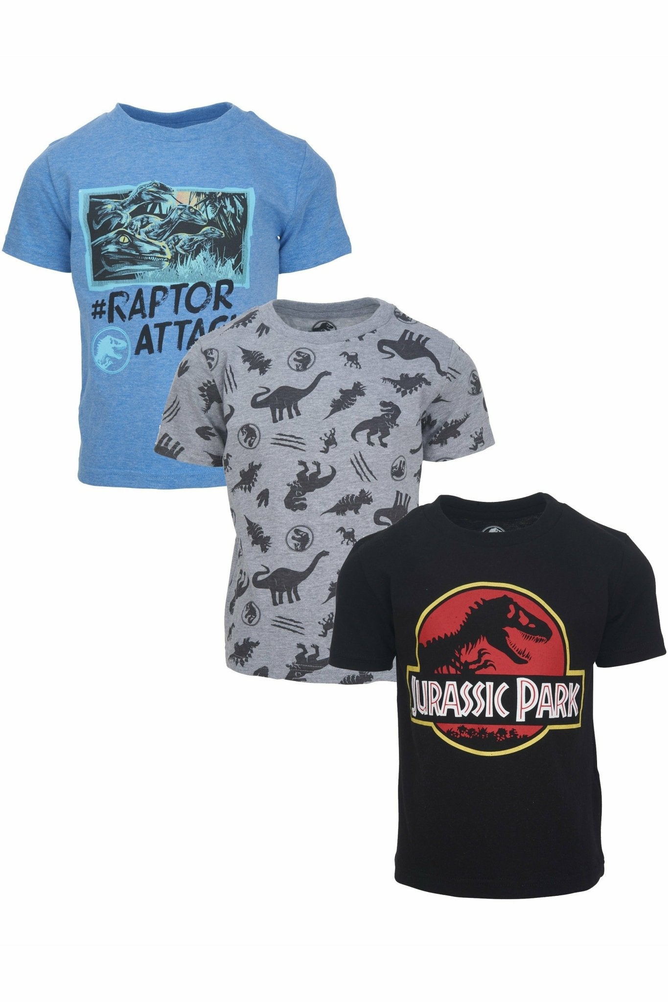 Jurassic Park 3 Pack Graphic T-Shirt - imagikids