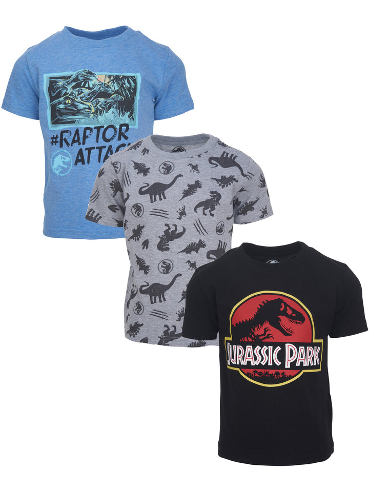 Jurassic Park 3 Pack Graphic T-Shirt