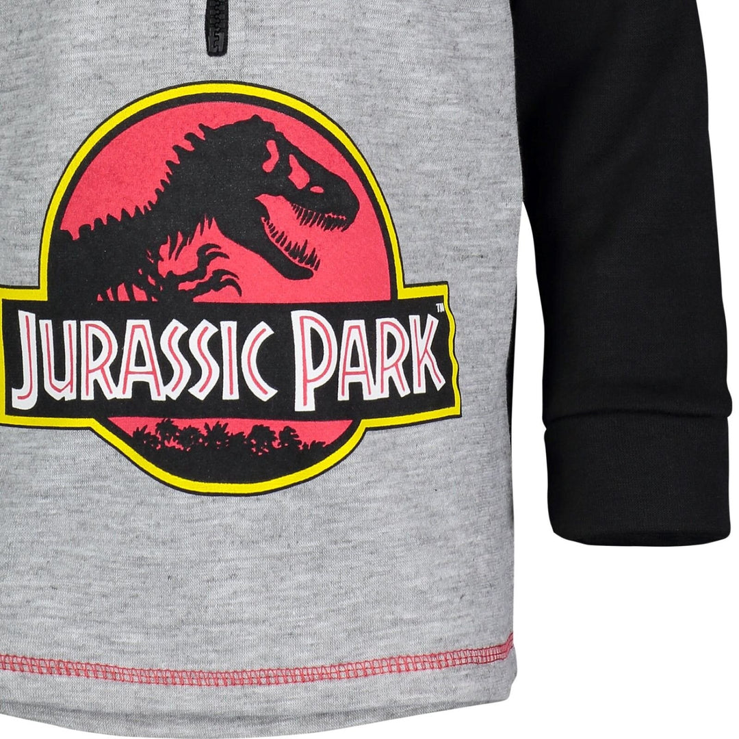 Jurassic Park Fleece Half Zip Hoodie - imagikids