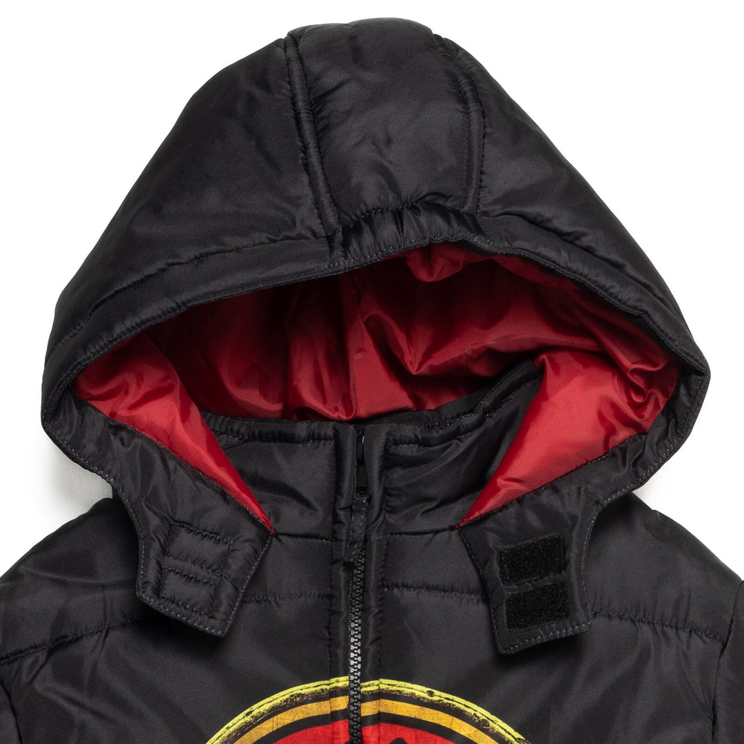 Jurassic Park Zip Up Winter Coat Puffer Jacket - imagikids