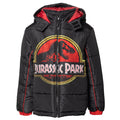 Jurassic Park Zip Up Winter Coat Puffer Jacket