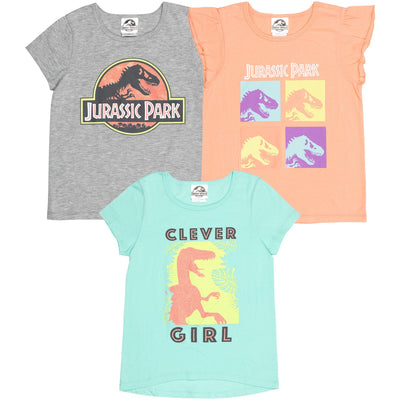 Jurassic World 3 Pack Graphic T-Shirts - imagikids