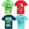 Camiseta gráfica Jurassic World paquete de 4