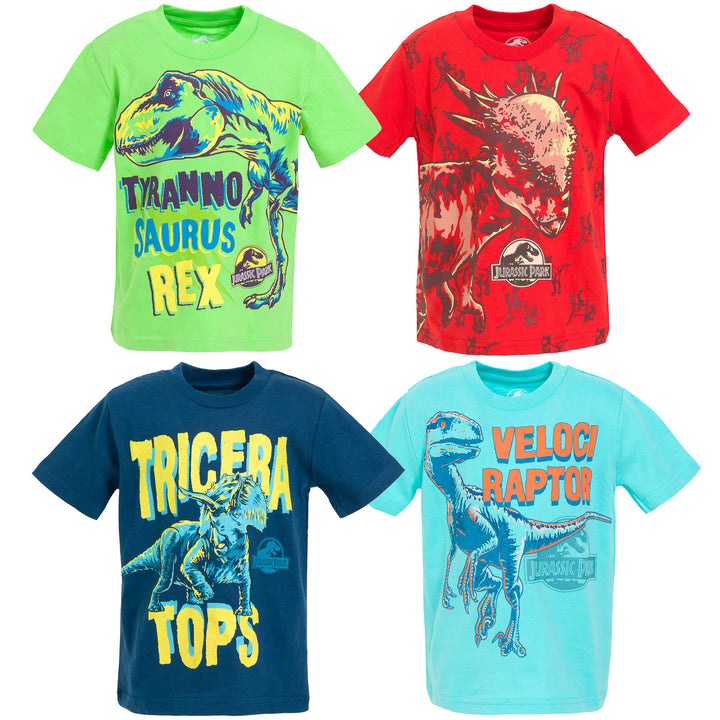 Jurassic World 4 Pack Graphic T-Shirt