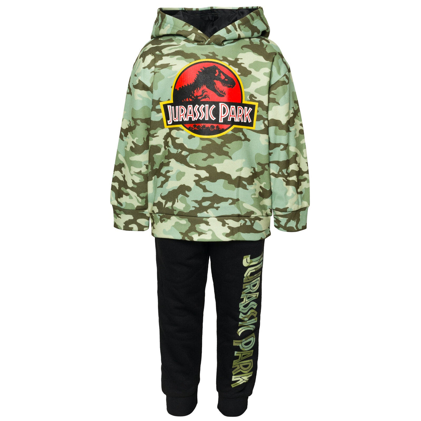 Jurassic World Fleece Pullover Hoodie and Pants Outfit Set - imagikids