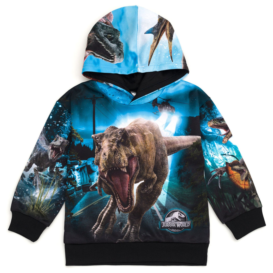 Jurassic World Jurassic Park Fleece Pullover Hoodie FREE
