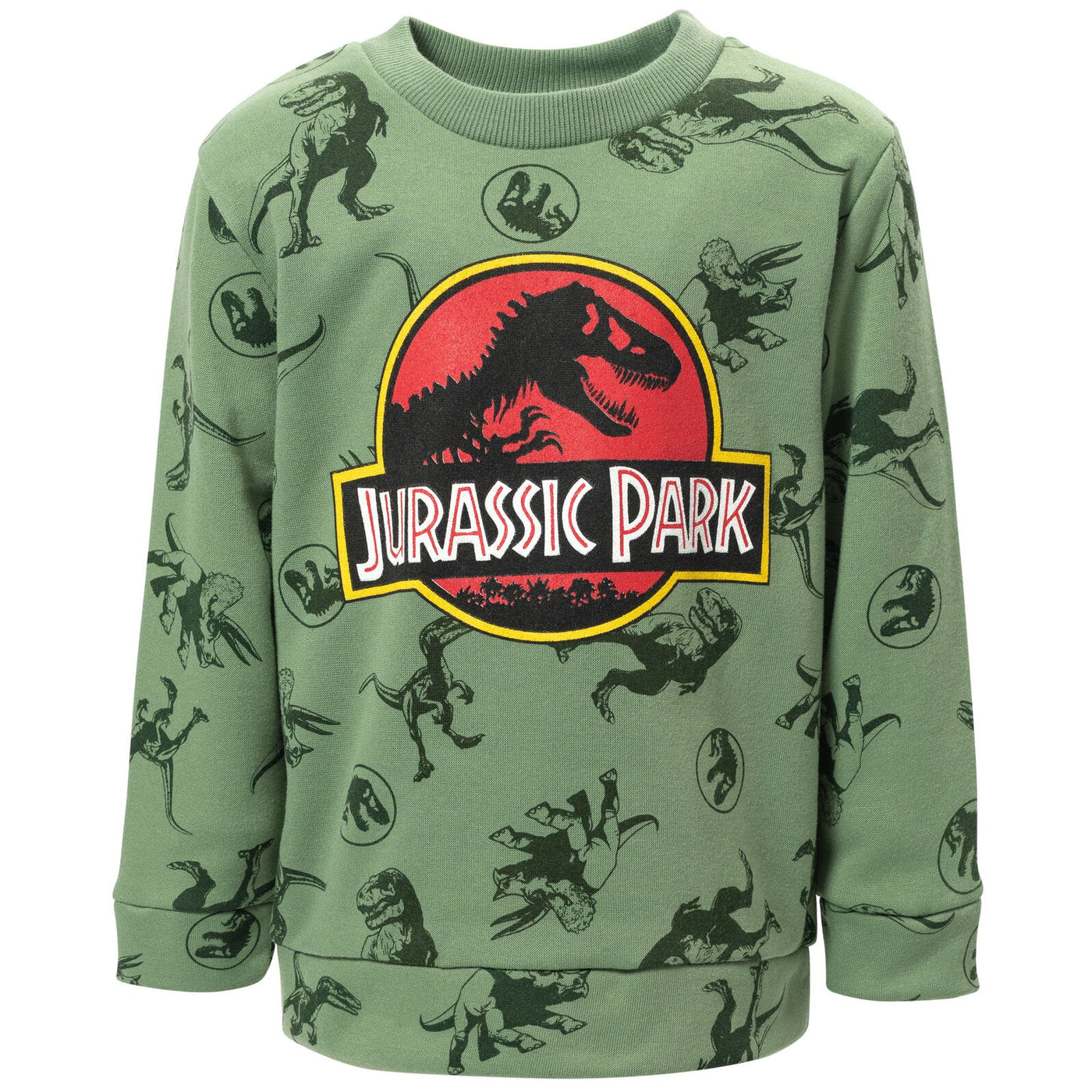 Jurassic World Jurassic Park T-Rex Fleece Pullover Sweatshirt and Pants Set - imagikids