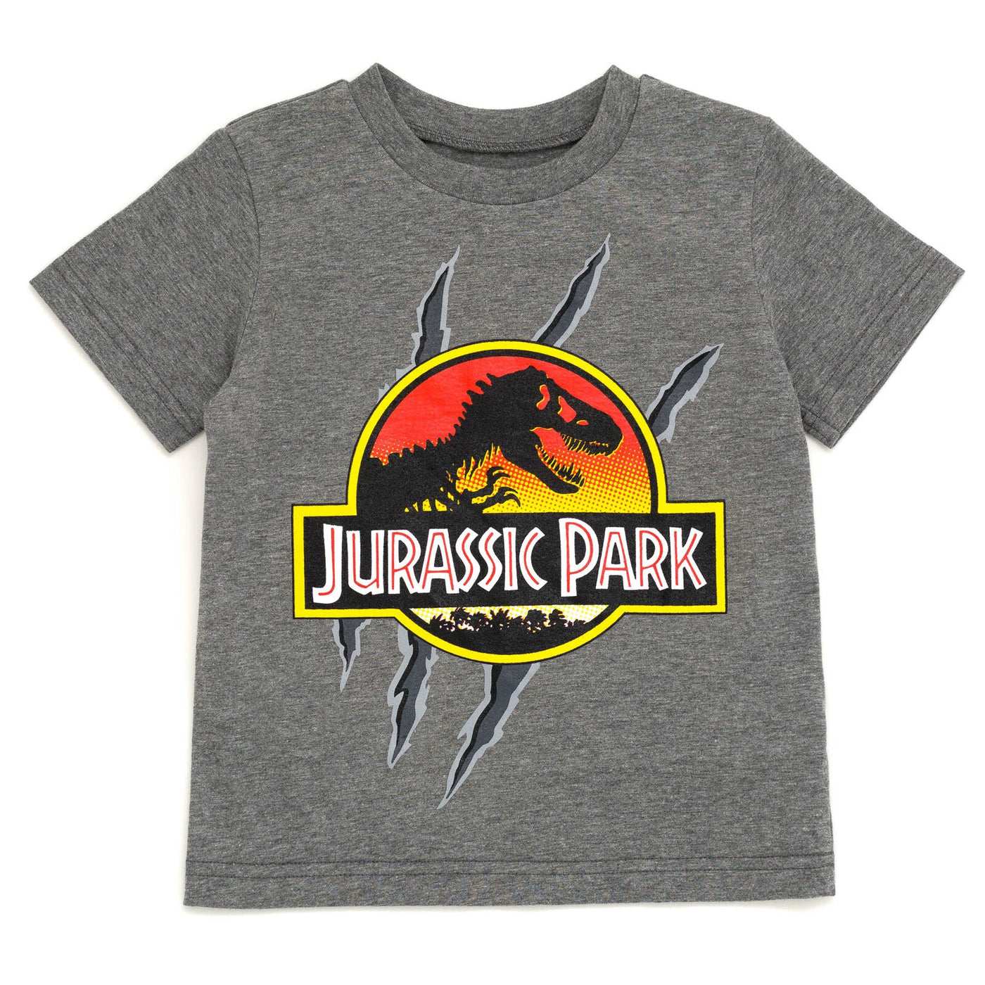 Jurassic World Jurassic Park T-Rex T-Shirt and French Terry Shorts Outfit Set - imagikids