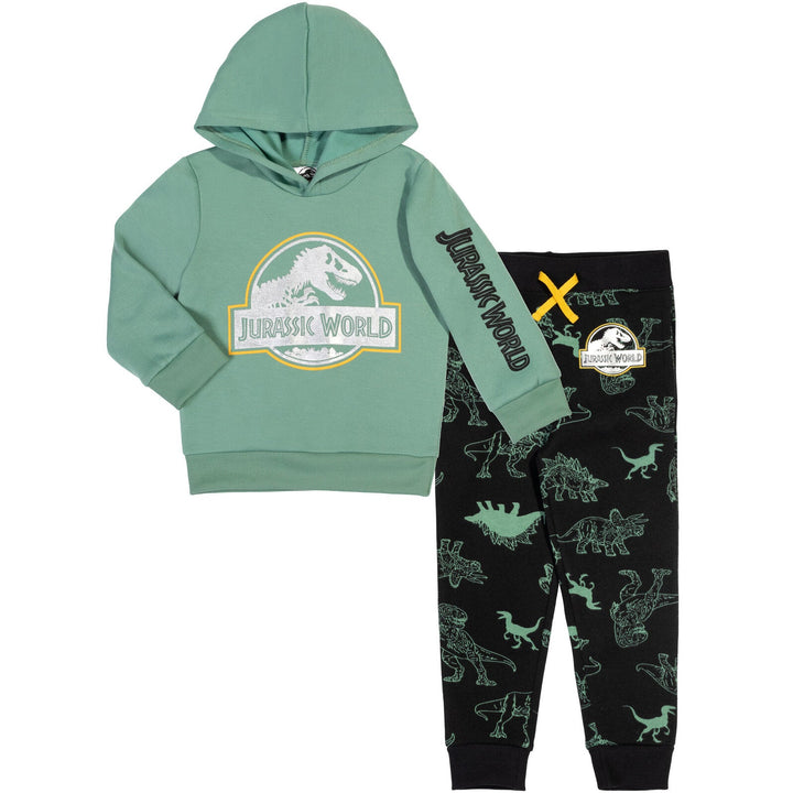 Jurassic World T-Rex Fleece Hoodie and Jogger Pants Set - imagikids