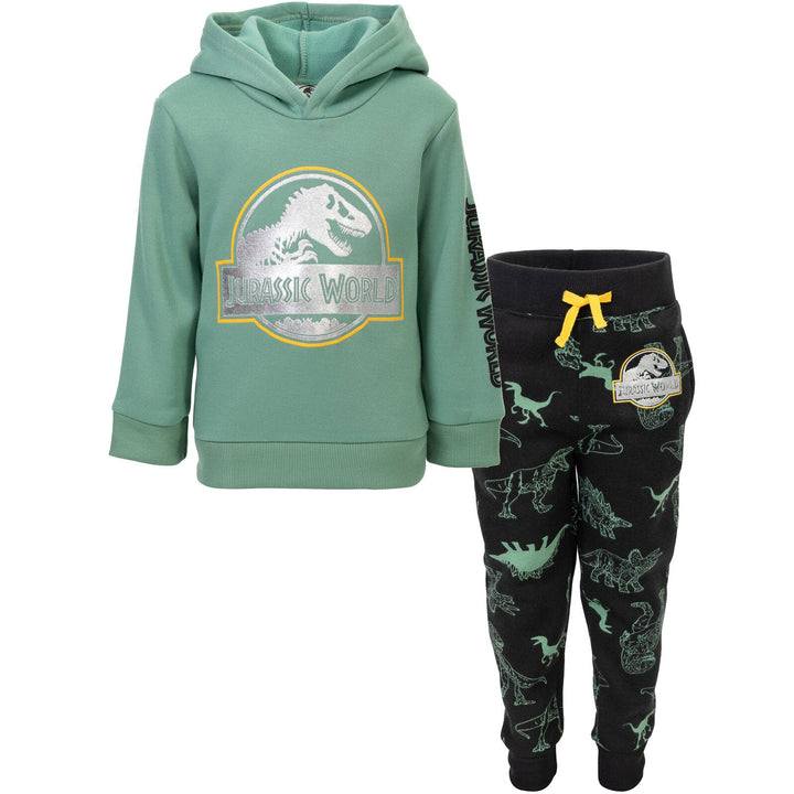 Jurassic World T-Rex Fleece Hoodie and Jogger Pants Set - imagikids