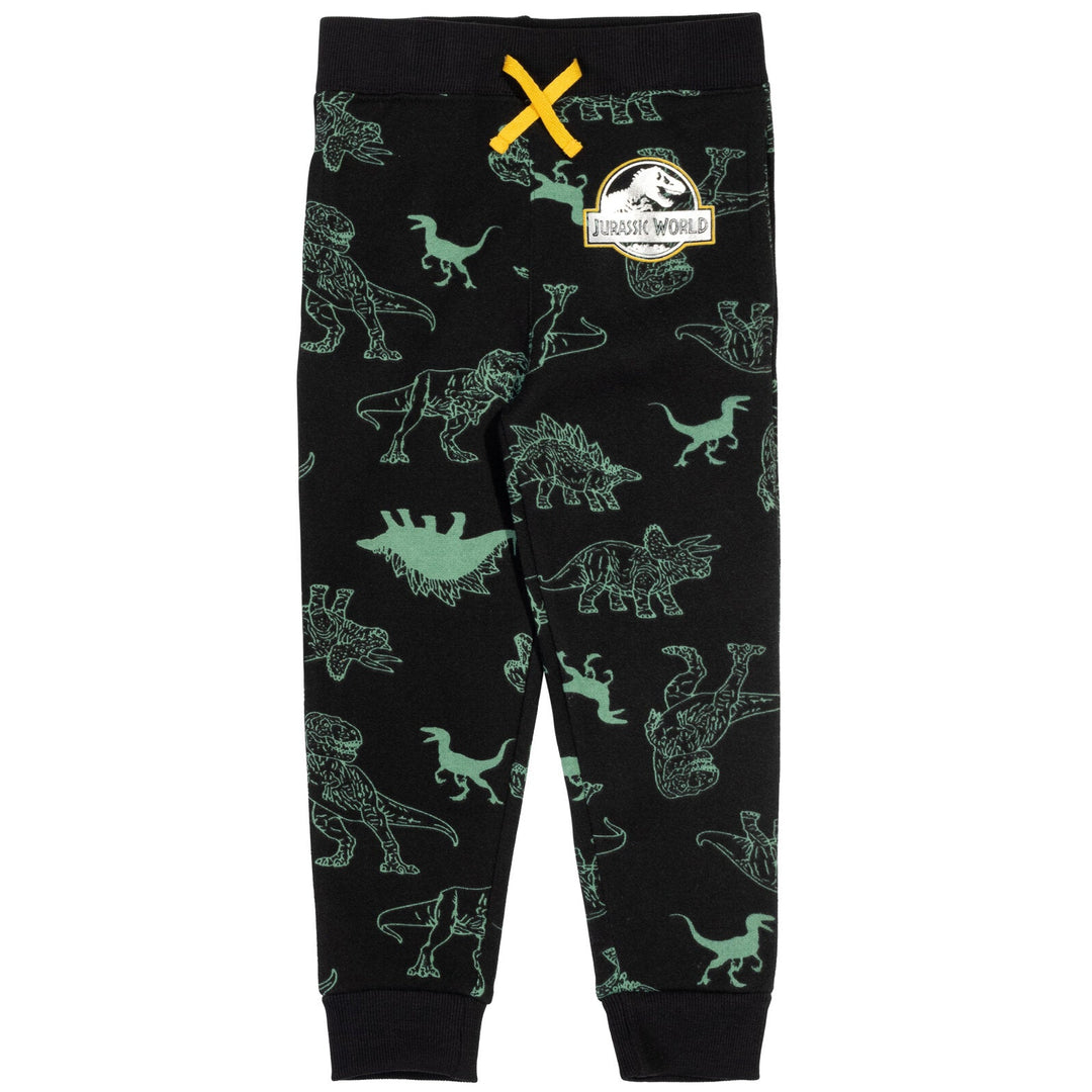 Jurassic World T-Rex Fleece Hoodie and Jogger Pants Set - imagikids