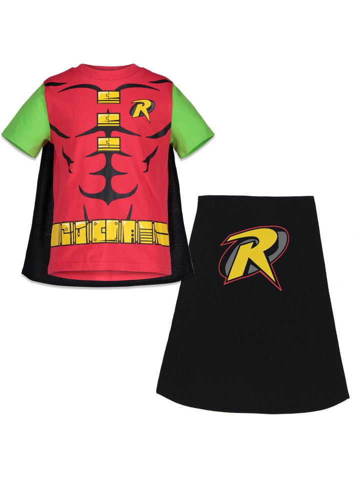 Justice League DC Comics Justice League Cosplay T-Shirt and Cape - imagikids