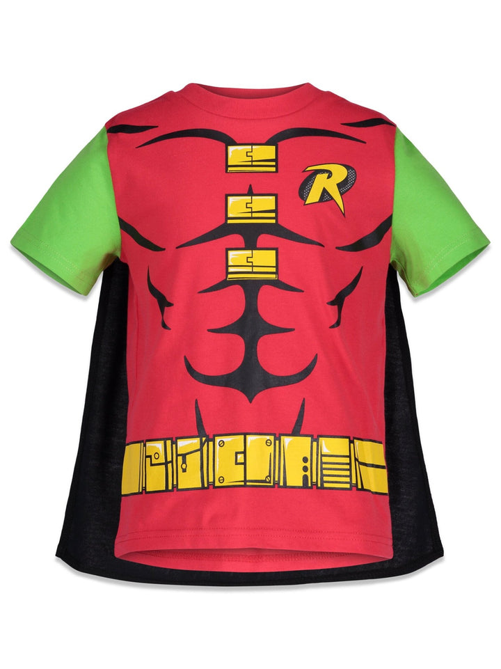 Justice League DC Comics Justice League Cosplay T-Shirt and Cape - imagikids