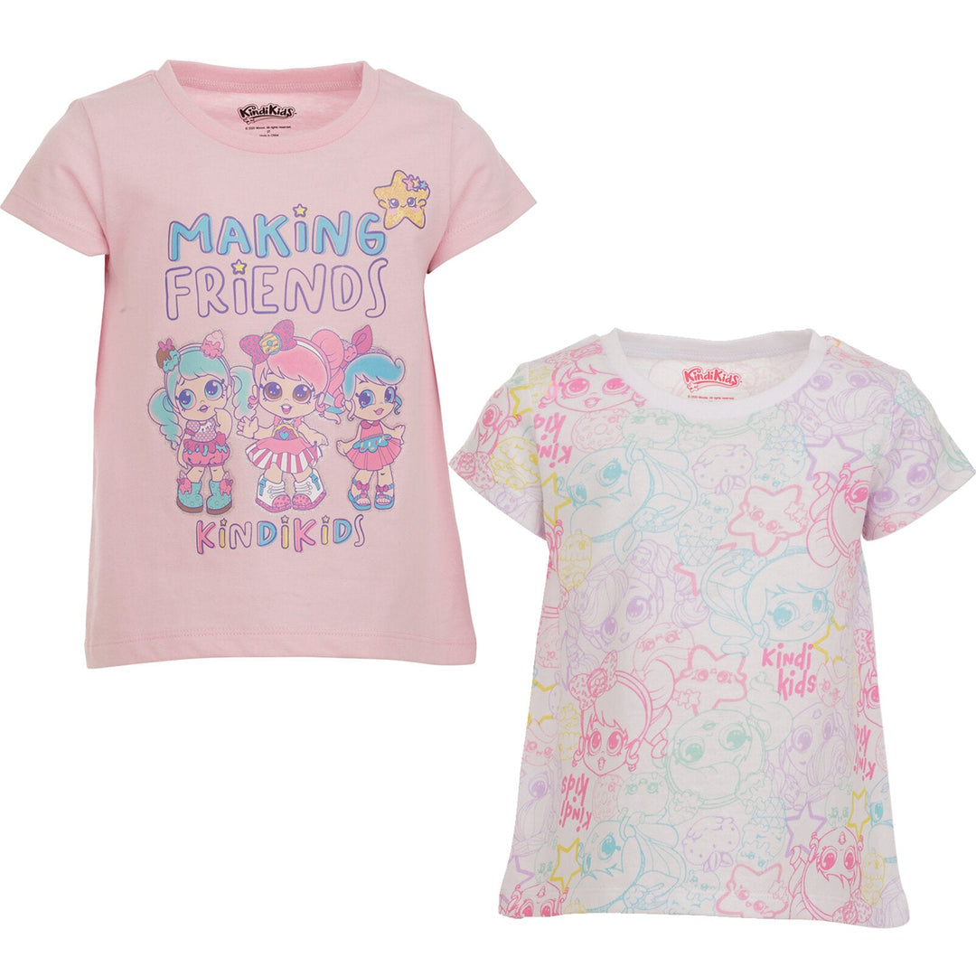 Kindi Kids 2 Pack T-Shirts - imagikids