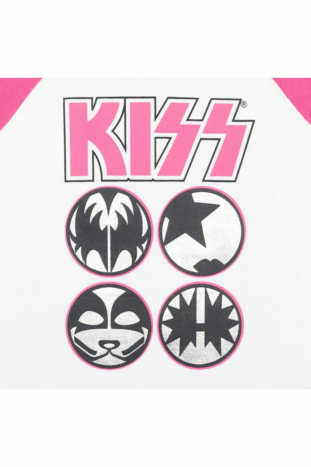 Kiss 2 Pack Ringer Raglan Graphic T-Shirt - imagikids