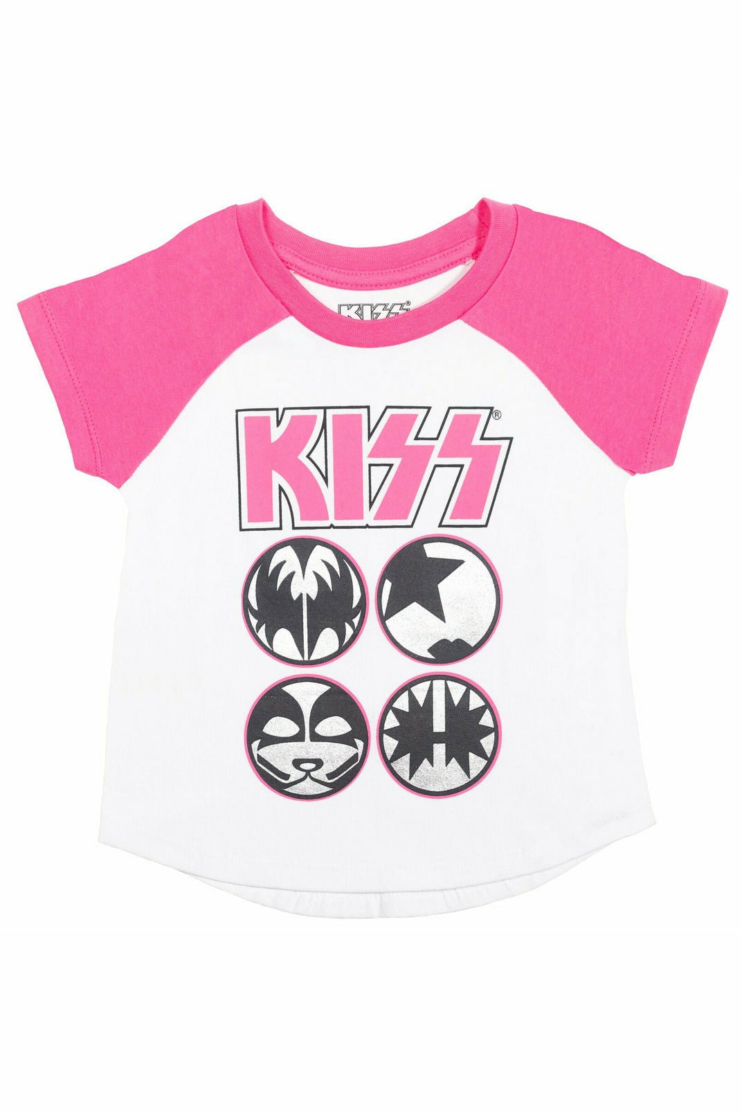 Kiss 2 Pack Ringer Raglan Graphic T-Shirt - imagikids