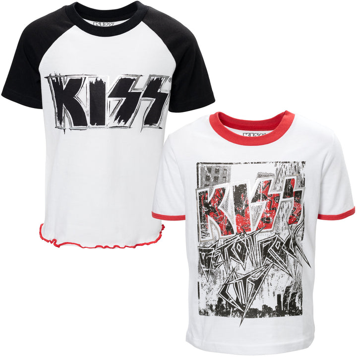 KISS 2 Pack Graphic T-Shirts