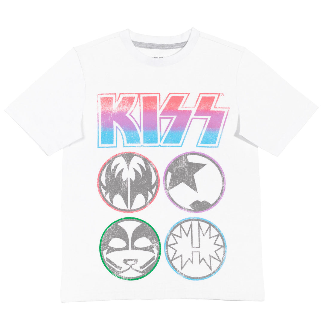 Paquete de 2 KISS Rock Band Camiseta gráfica