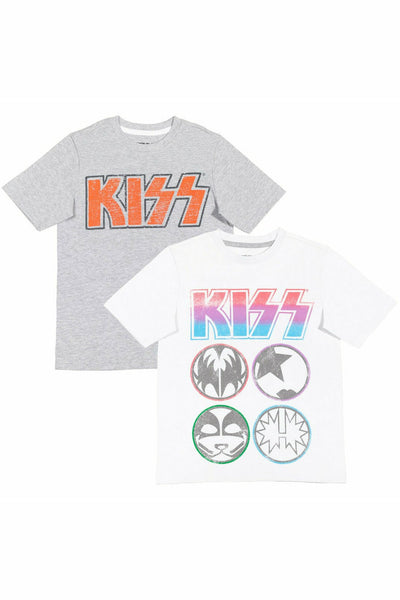 KISS Rock Band 2 Pack Graphic T-Shirt - imagikids