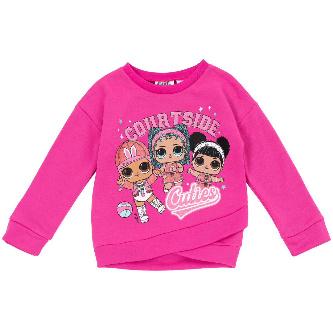 L.O.L. Surprise! French Terry Sweatshirt and Leggings Outfit Set