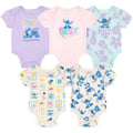 Lilo & Stitch 5 Pack Bodysuits