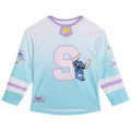 Lilo & Stitch Mesh Hockey Jersey Long Sleeve T-Shirt