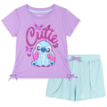 Lilo & Stitch T-Shirt and Bubble Shorts Outfit Set