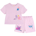 Lilo & Stitch T-Shirt and French Terry Shorts Outfit Set