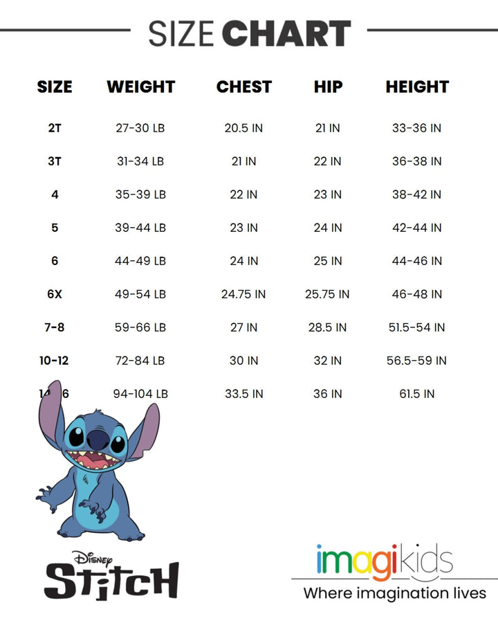 Lilo & Stitch Graphic T-Shirt & French Terry Shorts - imagikids