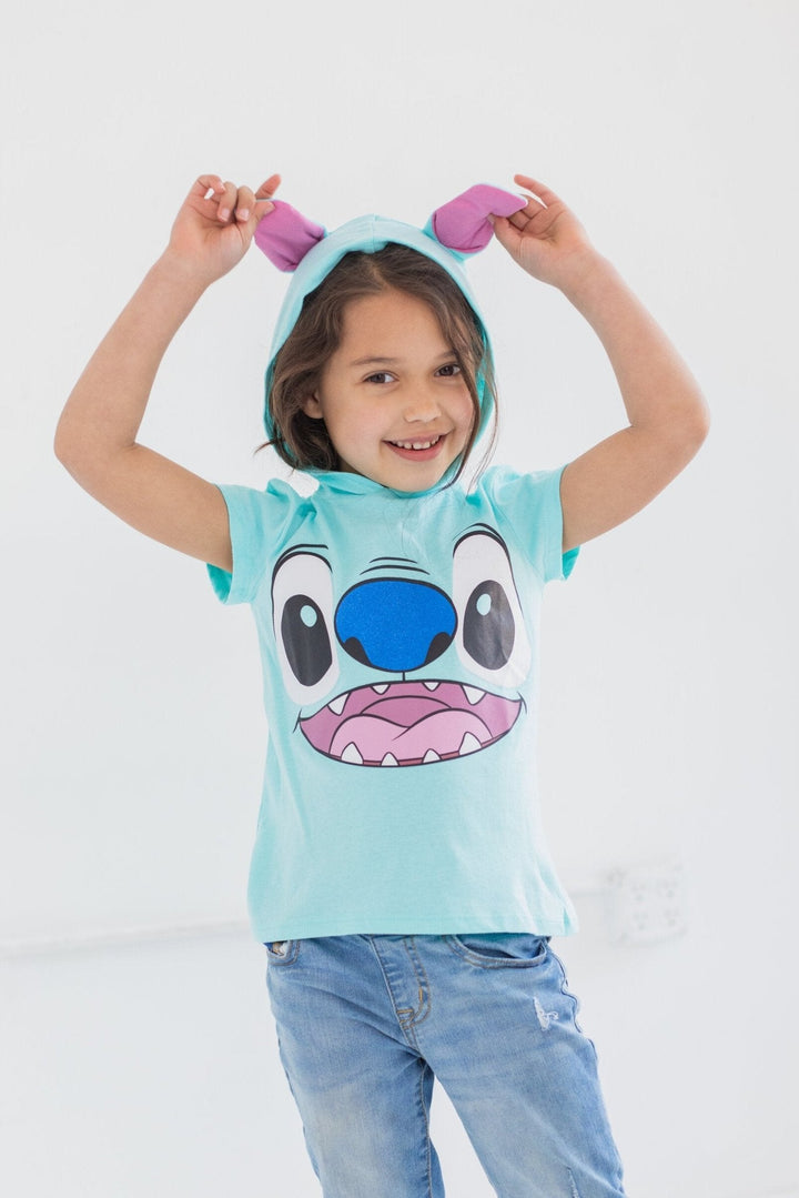 Lilo & Stitch Hooded Cosplay T-Shirt - imagikids