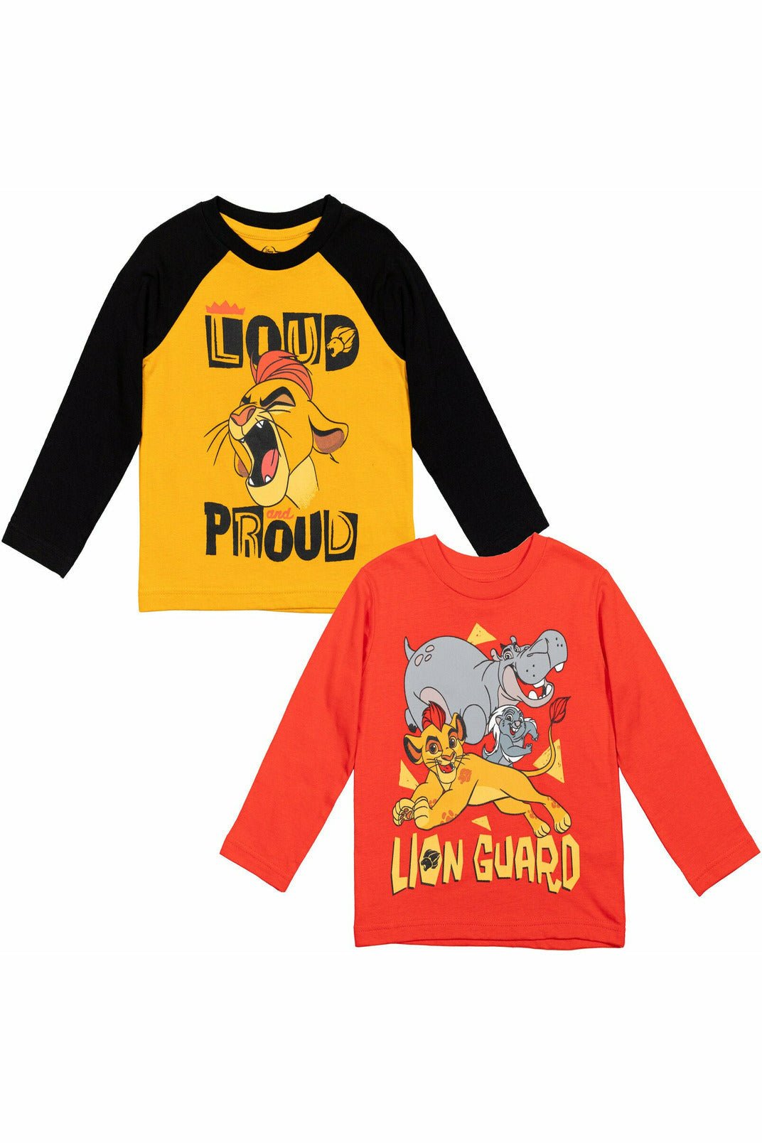 Lion Guard 2 Pack Long Sleeve Graphic T-Shirt - imagikids