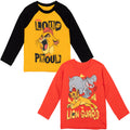 Lion Guard 2 Pack Long Sleeve Graphic T-Shirt